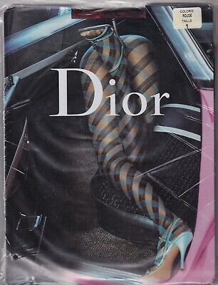 Tights. Taille 2-9 Dior Collant dentelle DIOR COLIFICHET coloris Grenat 