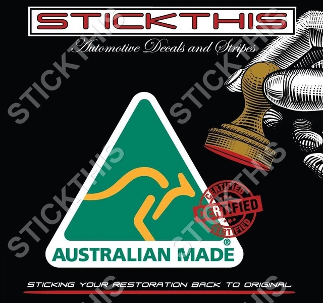 USE MS OILS Only 6cyl Rocker Cover Decal Sticker - Holden EH HD HR HK ...