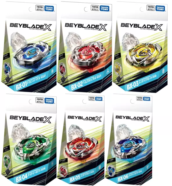 Genuine Takara Tomy Beyblade X generation 4 BX 01 02 03 04 05 06 NEW UK STOCK