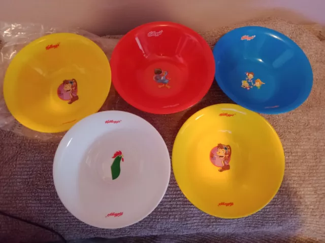 Vintage Kellogg's Cereal Bowls