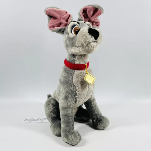 Disney Store Lady & The TRAMP Plush Toy Dog Official Stuffed Animal