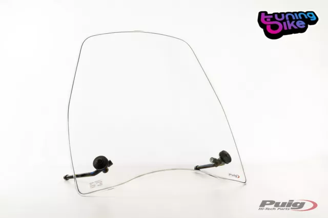 Puig Cupolino Scooter Urban Per Keeway Logik 125 18-19 Trasparente
