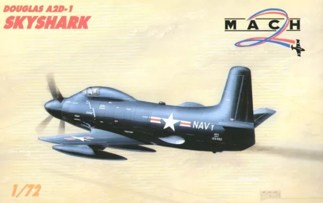 Mach 2 7237 1:72 Douglas A2D-1 Skyshark