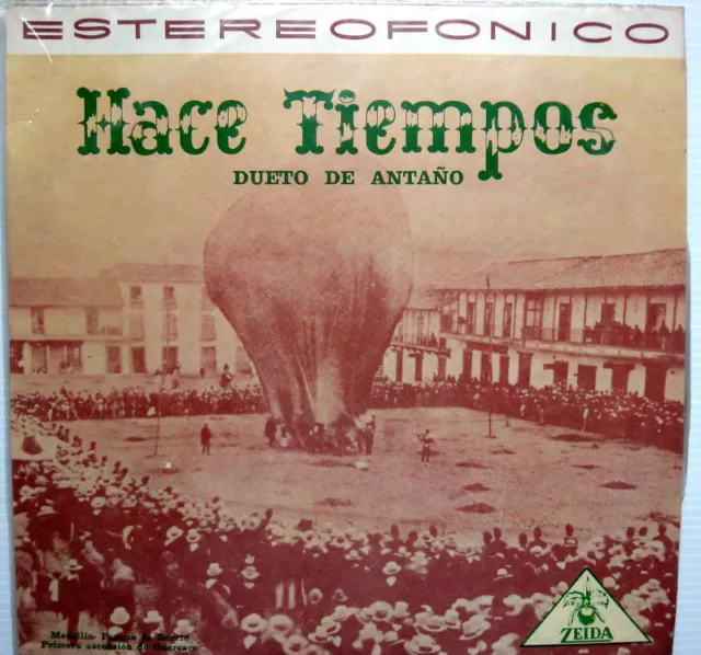 Dueto De Antano Hace Tiempos LP Kolumbien Near-Mint