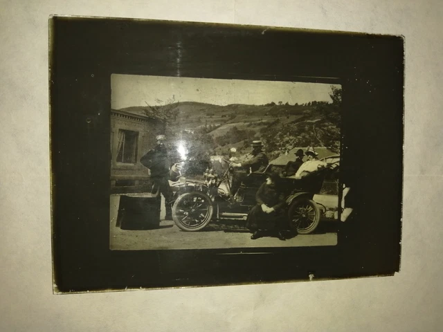 Photo Ancienne Panhard & Levassor – Autobus Paris, Tirage Original 1900-1920, 24x18cm