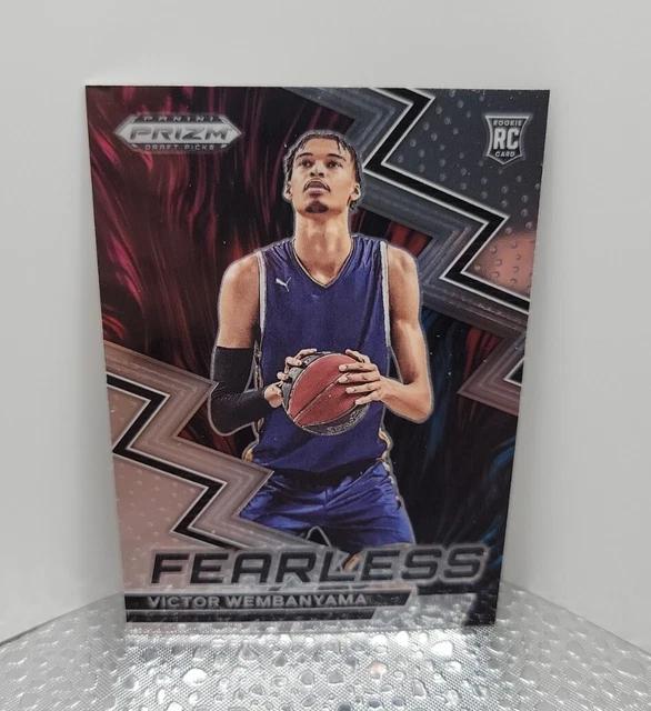 VICTOR WEMBANYAMA 202324 Prizm Draft Fearless Rookie Rc 1 San Antonio