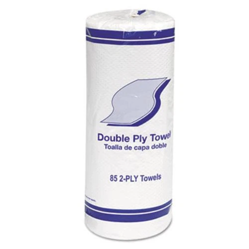 Whitehall 415593 Kitchen Roll Towels, 2-ply, 11", White, 85/roll, 30