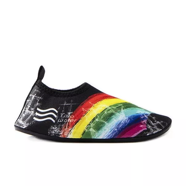 Chaussures d'eau Slipen colorées pour enfants le noir le noir