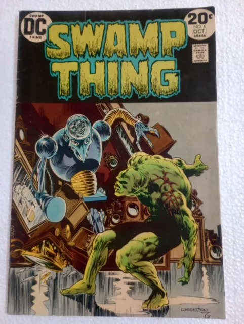 1973 Swamp Thing 6 DC Comics