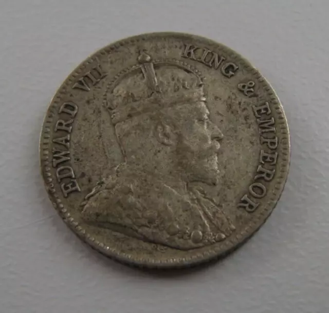 ***Scarce East Africa & Uganda protectorate 25 cents 1906 Edward VII****