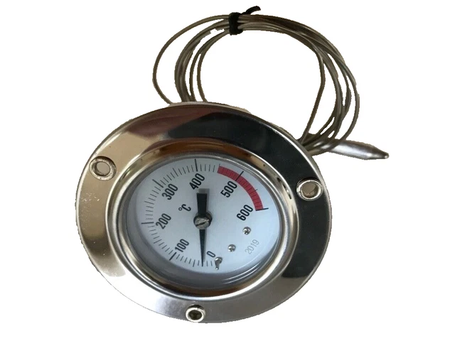 Misuratore Temperatura Forno 2 Termometri Da Forno In Acciaio Inox - Doppia Scala 50-300&deg;C, Per Forni Elettrici E A Gas Termometro Forno