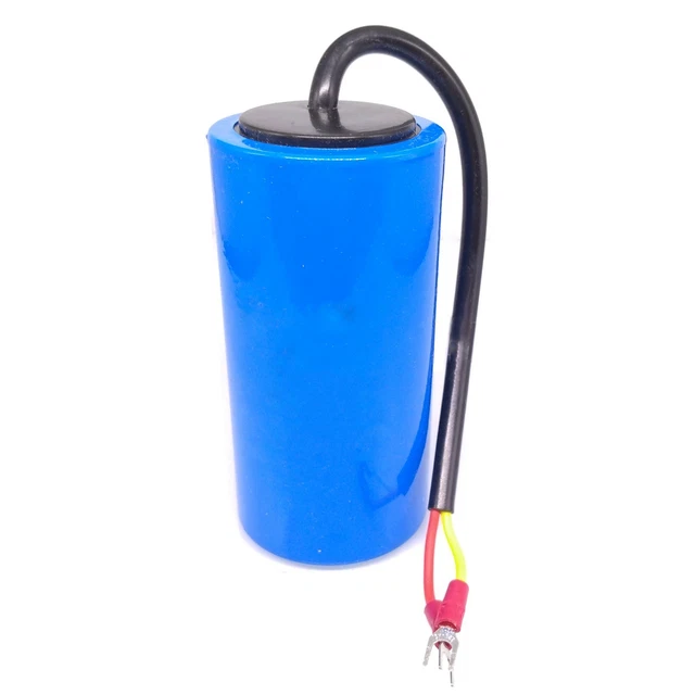 Condensateur VOCOSTE CBB60 12uF 250V AC 4 bornes 50-60Hz Film