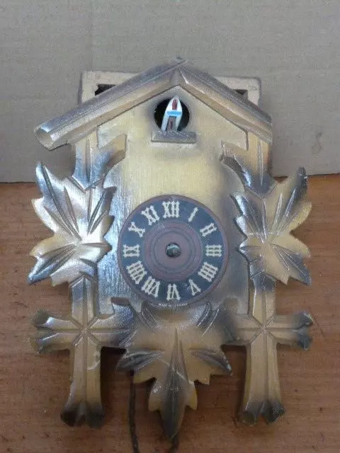 Small Old Weight Driven Cuckoo Clock