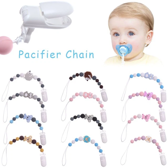 Fütterung von Babys Dummy Holder Teether Kettenfüller  (Pacifier) Pacifiers Clip