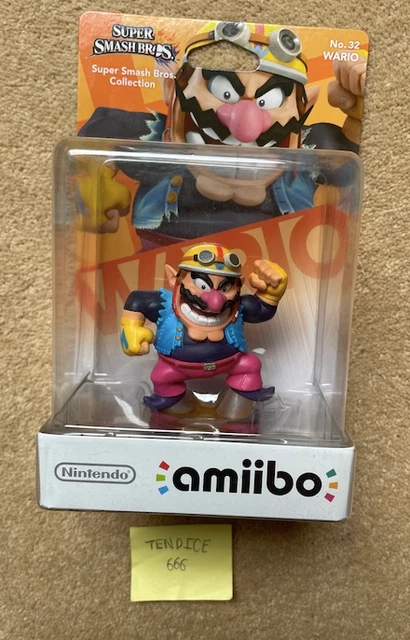 amiibo Super Smash Bros. Series Figure (Wario) pour Wii U, New 3DS, New 3DS LL / XL, NSW