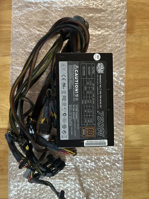 COOLER MASTER GX Bronze 750W Power Supply RS-750-ACAA-D3 £45.00 ...