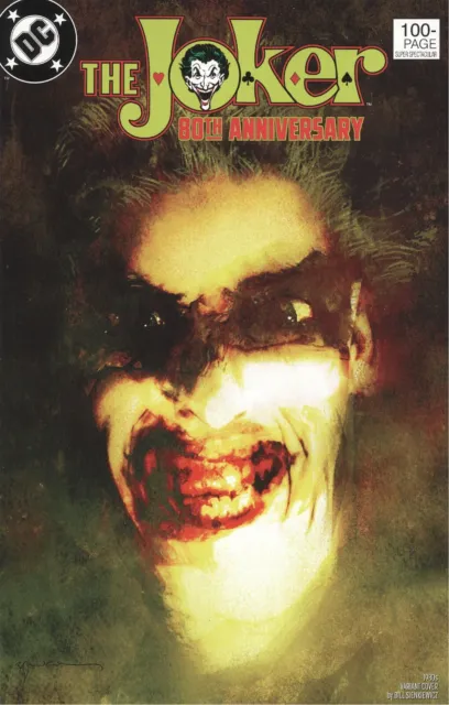 Joker 80Th Anniversary 100 Page Super Spectacular #1 Bill Sienkiewicz 1980S Var