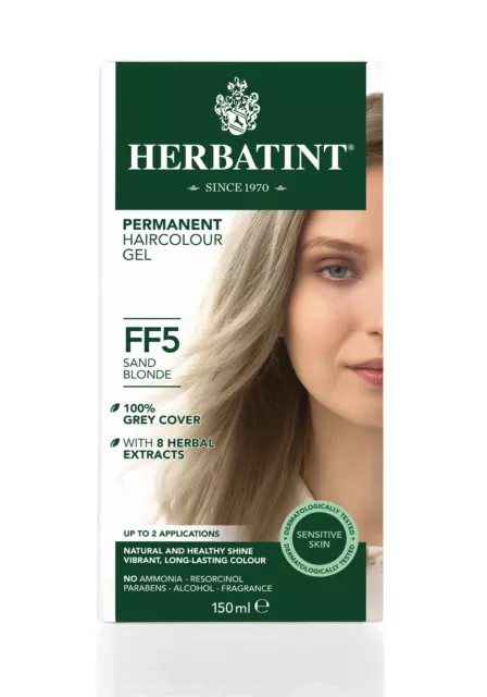 HERBATINT KRÄUTER NATÜRLICHE HAARFÄRBE SANDBLOND FF5 150ml - AMMONIAKFREI