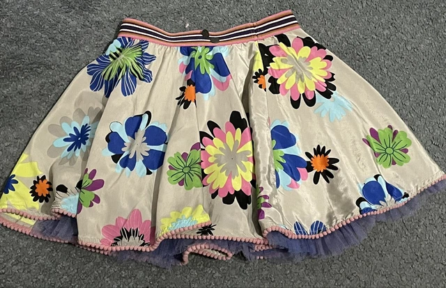 Girls Clothing Bundle Age 7-8yrs Sequin Multicolour Dress, Flare Skirts, Shorts 6