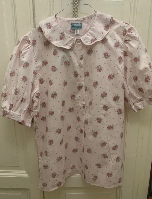 Camicetta Camicia Naj Oleari Iconica fantasia Rose  Paninari anni 80