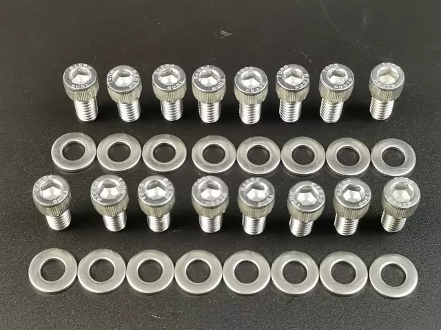 351C 351M 400M Ford Valve Cover Bolts Stainless Steel Kit Boss 302 351 Cobra Jet