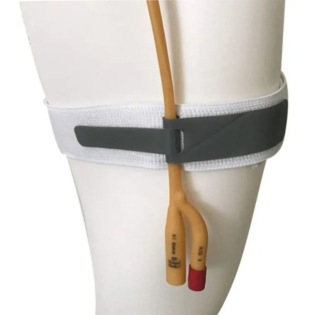 Catéter médico soporte catéter Foley catéter pierna cinturón pierna bolsa correa