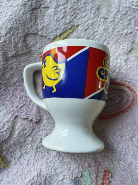 Cadburys Creme Egg Shaped Vintage 1980'S Mug Retro Chocolate Merchandise