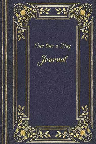 One Line A Day Journal: Decorative One Line A Day Journal  Five-