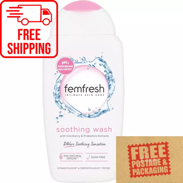 Femfresh Ultimate Care Soothing Wash - Intimate Daily Vaginal Feminine Hygiene �