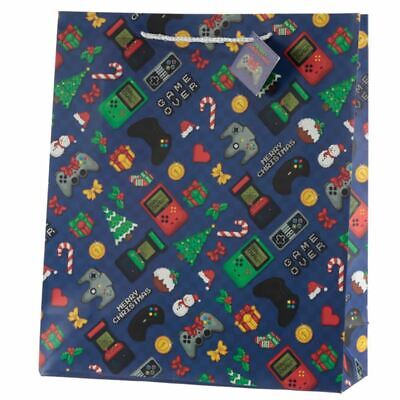 Christmas Game Over Gift Bag - Extra Large, Gift/Present/Stocking Filler