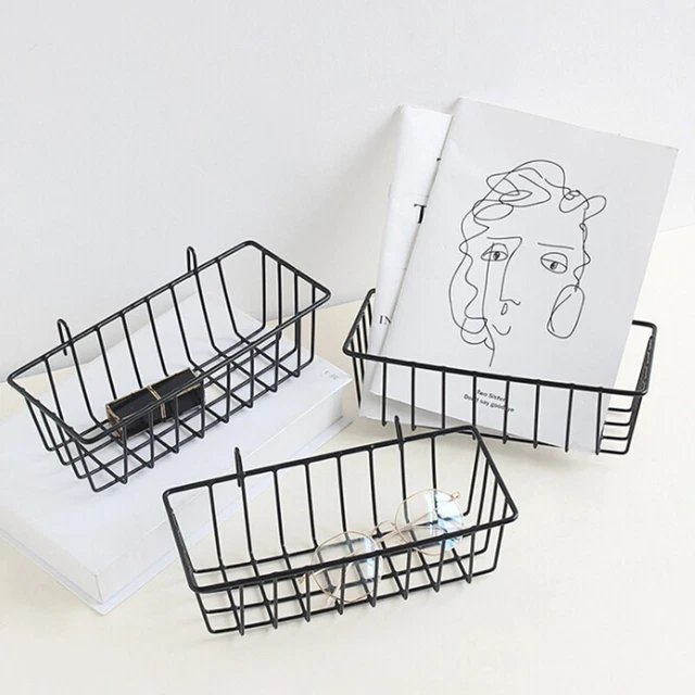 Strong Iron-Wire Stackable Fruit / Vegetable Basket Rack Kitchen Storage Shelf 3