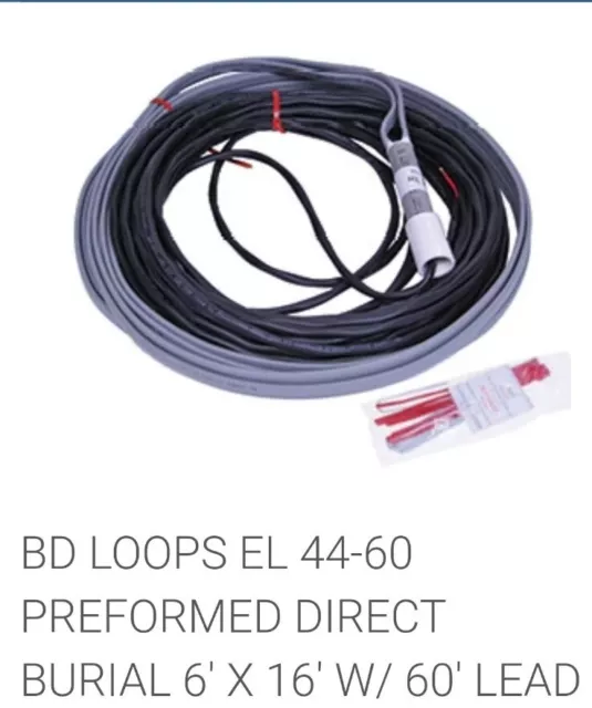 BD Loops - Exit Loop - 6' X 16' Direct Burial Performed Loops with 60' Lead