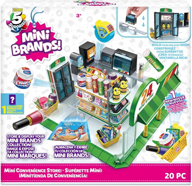 Lot De 5 Capsules Surprise Mini Marques Rétro ZURU - Série 1 - Neuf Scellé