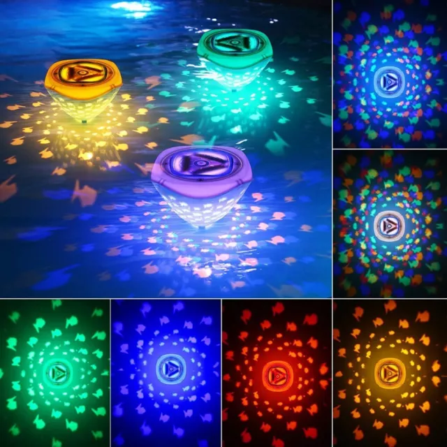 Fish lamp Xiaoyu Projection Lamp RGB Bathtub Spa Light Night Light  Colorful