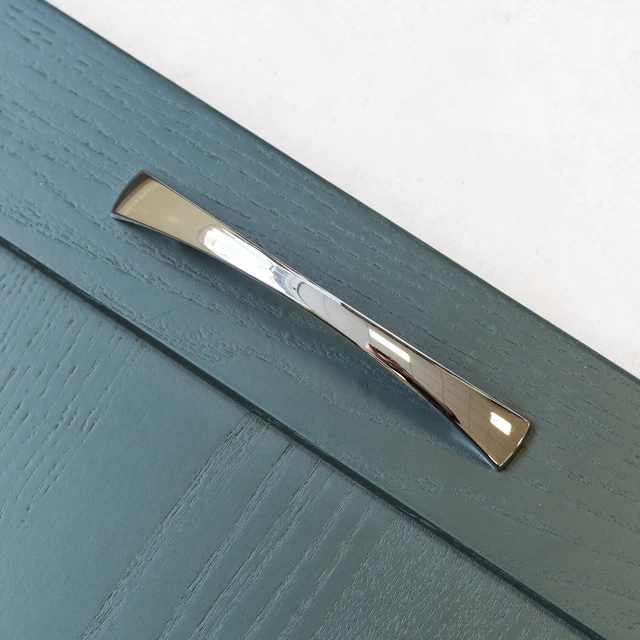 96mm Kitchen Cupboard Handle Polished Chrome Cabinet Drawer Door Furniture Pull