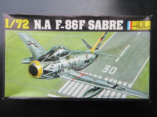 Vintage Heller 1/72 North American F-86F Sabre #277 Vintage Heller 1/72 North American F-86F Sabre #277