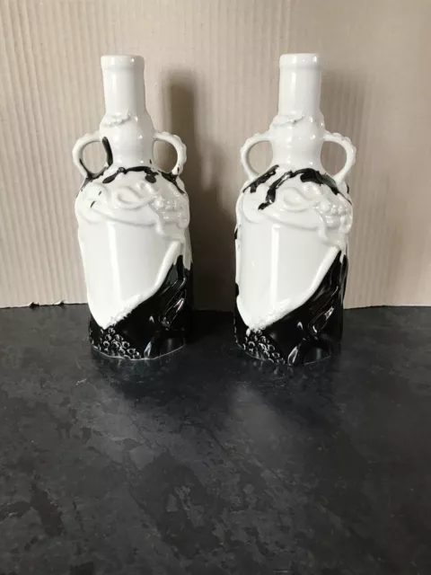 Kraken Black Spiced Rum Bottles (Black and White Version) x2 - EMPTY!!!