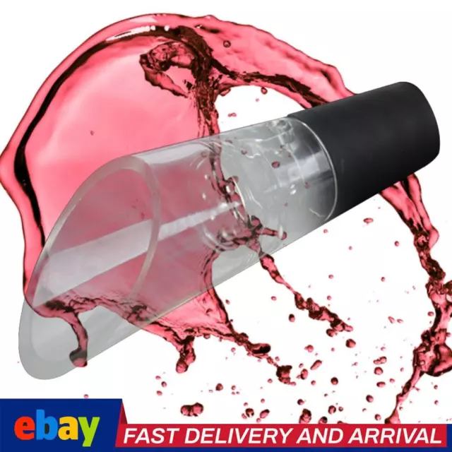 Practical Aerating Wine Pourer Compact Portable Transparent Gifts for Wine Lover