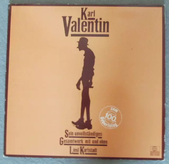 KARL VALENTIN ZUM 100. Geburtstag [3 VinylLPs]. Sein unvollständiges
