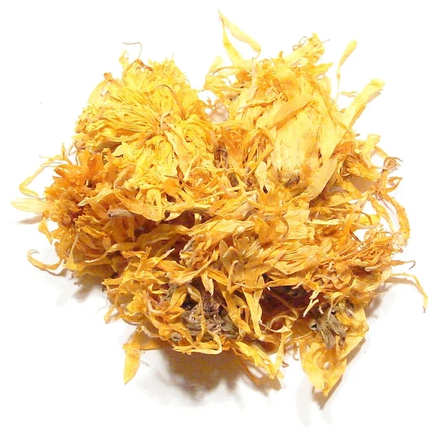 Calendula Flowers- 2 Pound -Dried Mexican Marigold Calendula officinalis Herbal