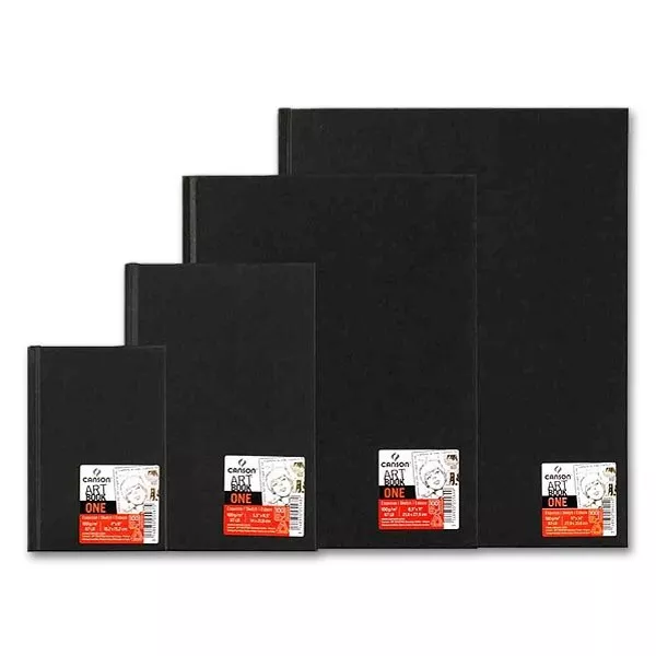 (0,06€/Blatt) Canson ArtBook ONE 14 x 21,6 cm Skizzenbuch 5568, 98 Blatt 100g/m²