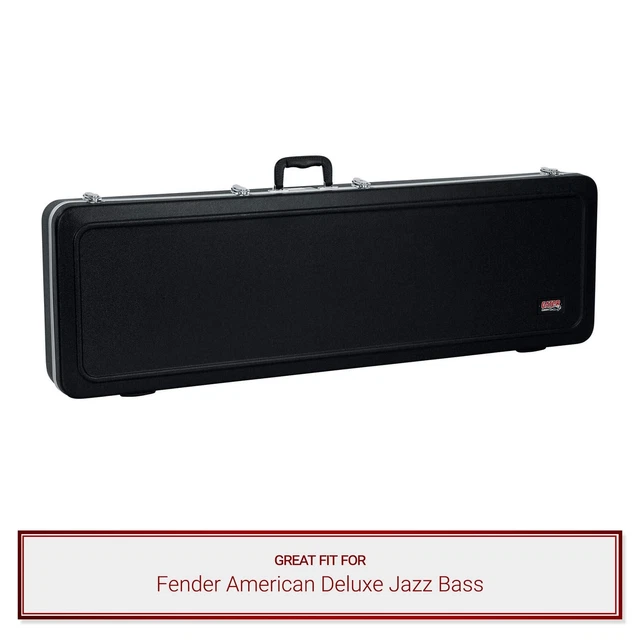 Gator Bass Guitar Case fits Fender American Deluxe Jazz Bass