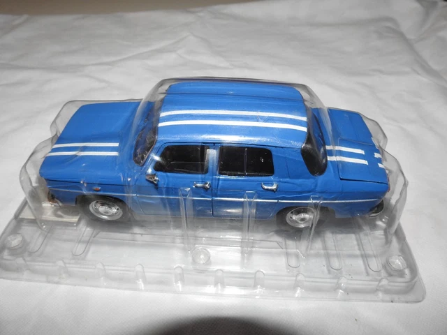 voiture miniature  RENAULT 8 GORDINI 1/18 SOLIDO NEUVE   SON EMBALLAGE D'ORIGINE