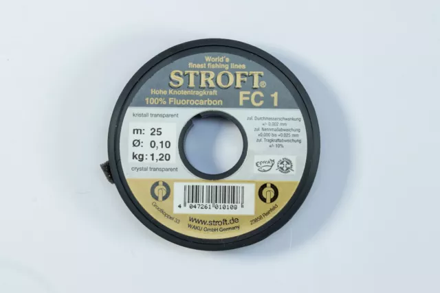 Stroft FC1 Fluorocarbone Tippet matériel