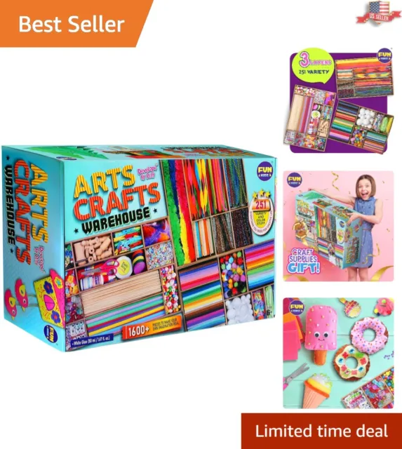 Imagimake Window Art Jungle Art Kit | Suncatcher Art Supplies | Boys & Girls Toys Age 6-8 | Arts & Crafts Toys for Ages 8-13 | Animal Kingdom Toy