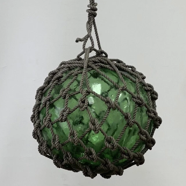 Fishermen's Green Sea Glass Float