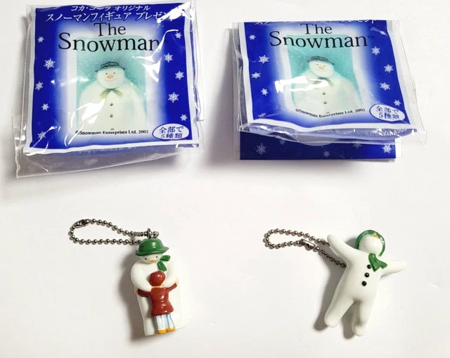 The Snowman Mini Figure Coca Cola novità 2002 Old Rare