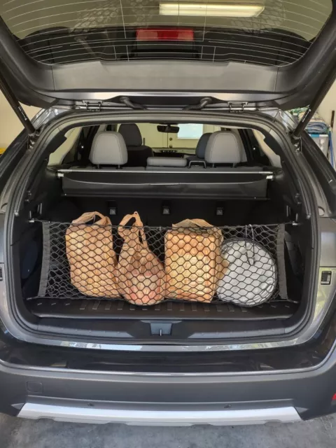 Rear Trunk Envelope Style Organizer Cargo Net for SUBARU OUTBACK 2015-2024 New