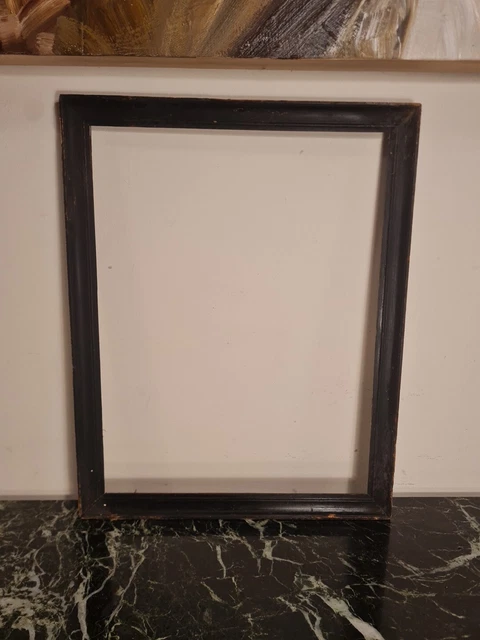 Lot De 2 Petits Cadres Bois – Tapisserie Belge Ancienne – Campagne – Vintage