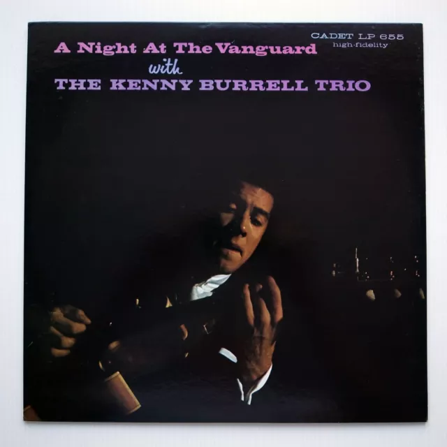 The Kenny Burrell Trio ‎– A Night At The Vanguard JAPÓN 1975 vinilo casi nuevo LP MJ-1014